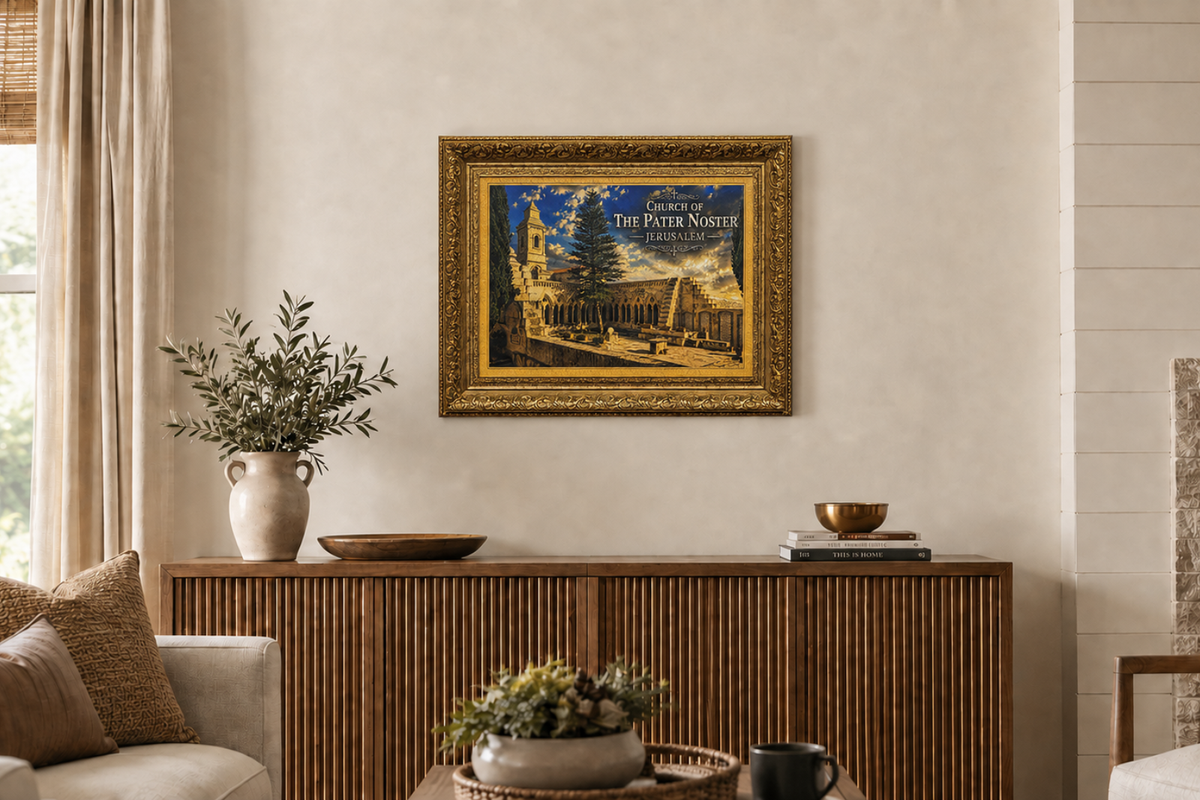 Church of the Pater Noster – Jerusalem Stone Wall Art