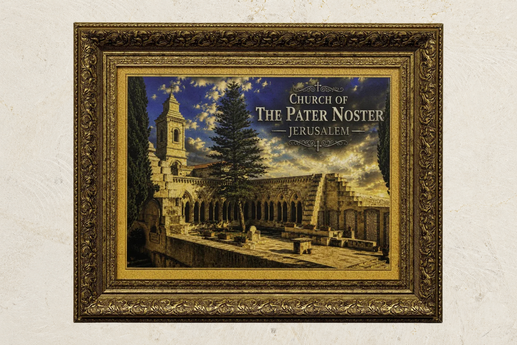 Church of the Pater Noster – Jerusalem Stone Wall Art
