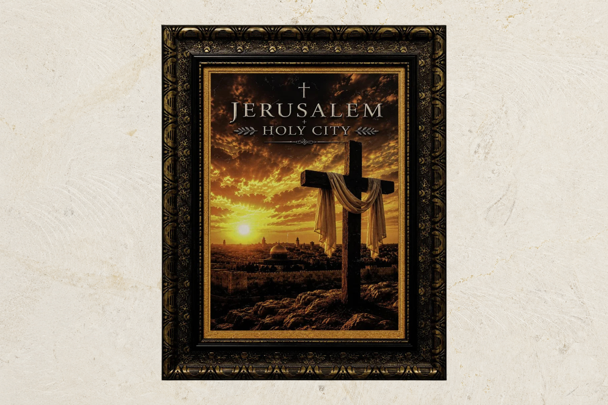 Jerusalem Holy City – Cross