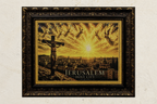 Crucifixion over the Holy City