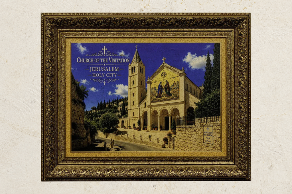 Church of the Visitation – Jerusalem Stone Wall Art