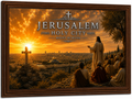 Jesus & His Disciples – Mount of Olives, Jerusalem Holy City
