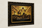 Jesus, Mary & Cross – Jerusalem Holy City