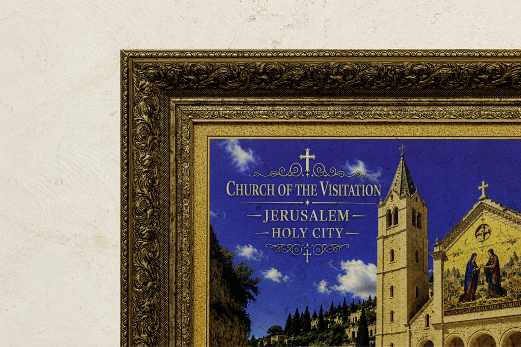 Church of the Visitation – Jerusalem Stone Wall Art