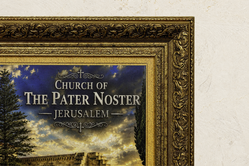 Church of the Pater Noster – Jerusalem Stone Wall Art