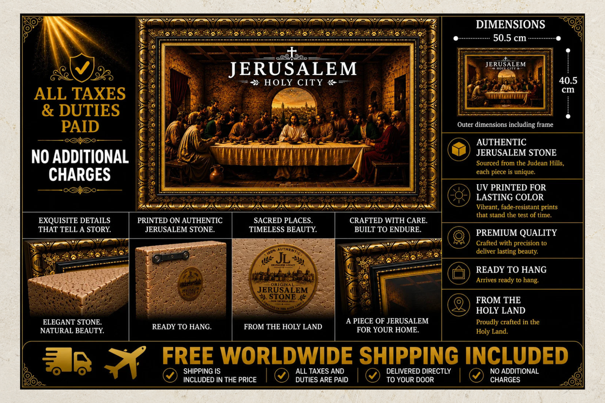 The Last Supper – Jerusalem Holy City