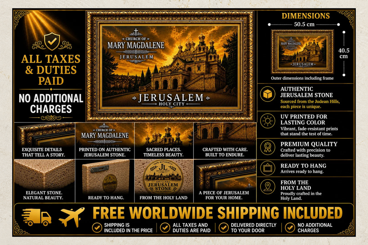 Church of Mary Magdalene – Jerusalem Holy City