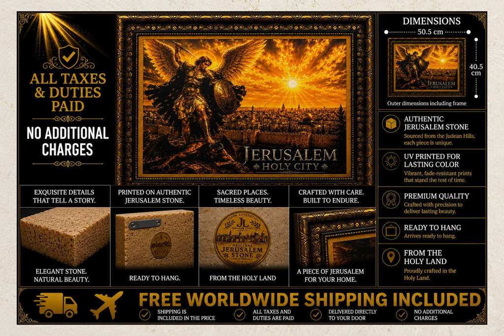 Archangel Michael – Guardian of Jerusalem Holy City