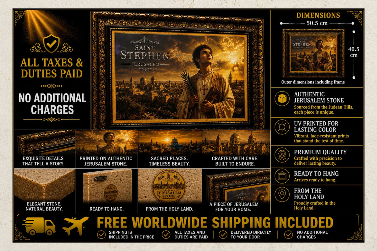 Saint Stephen – The First Christian Martyr of Jerusalem