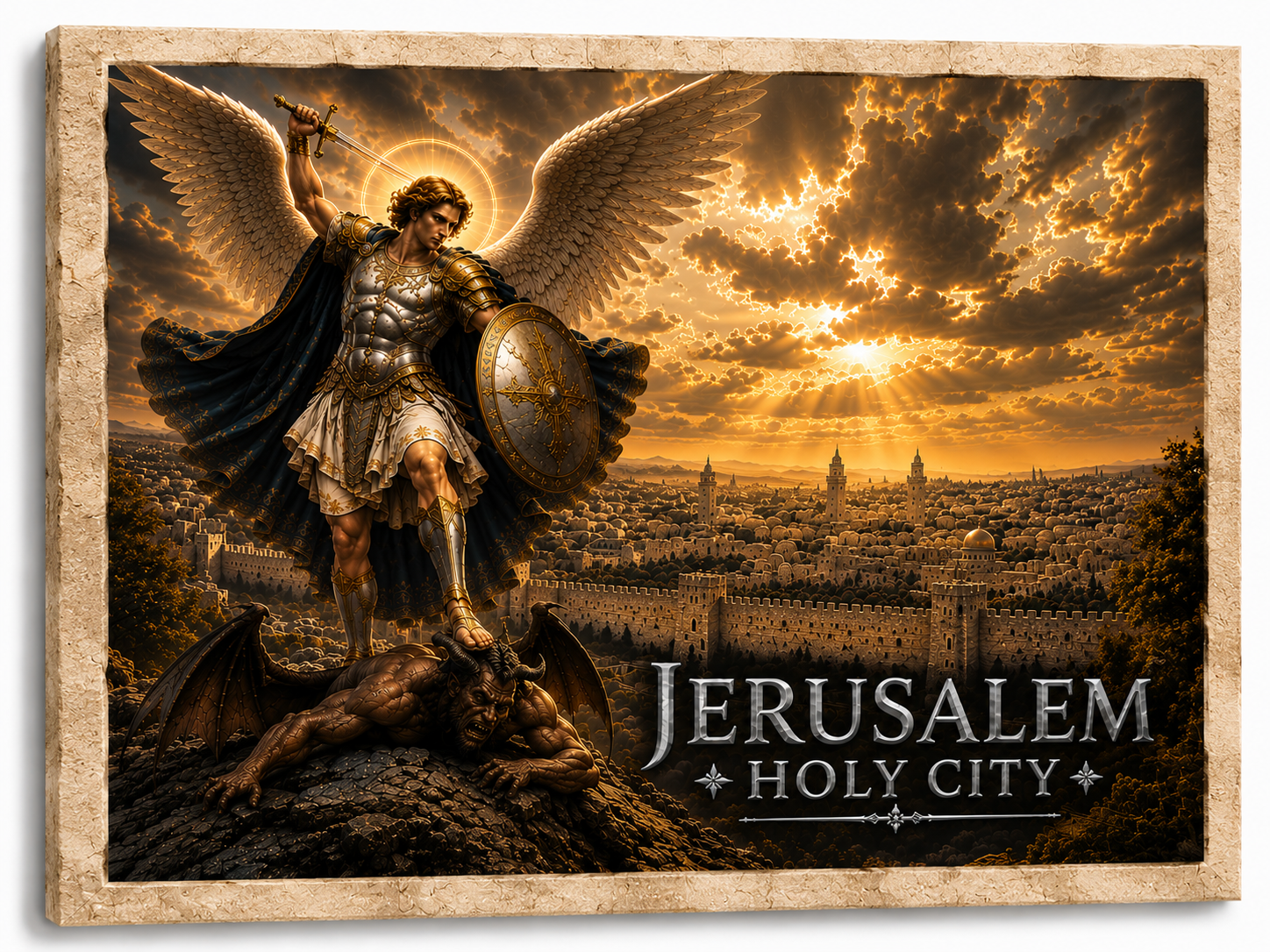 Archangel Michael – Guardian of Jerusalem Holy City