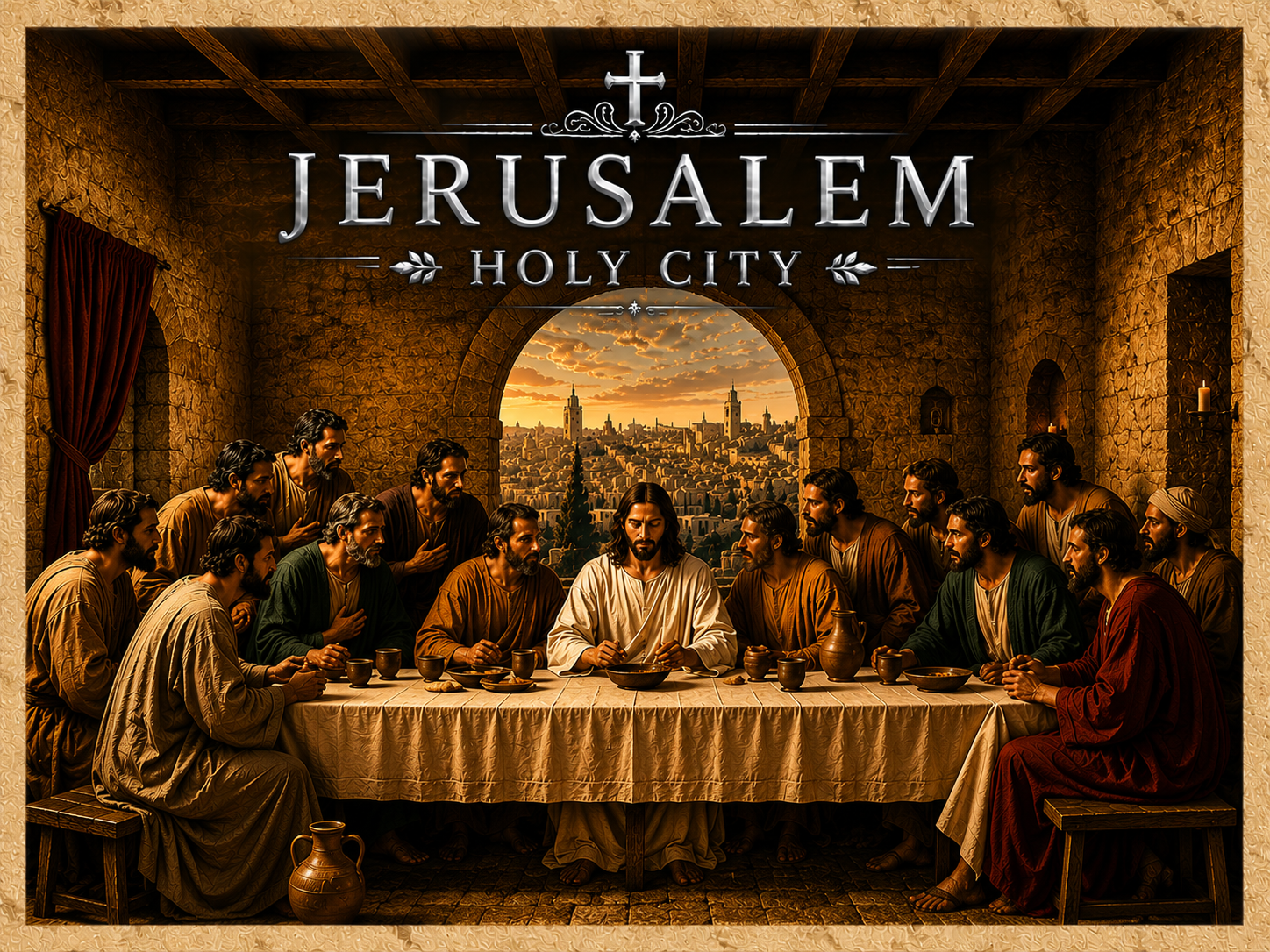 The Last Supper – Jerusalem Holy City