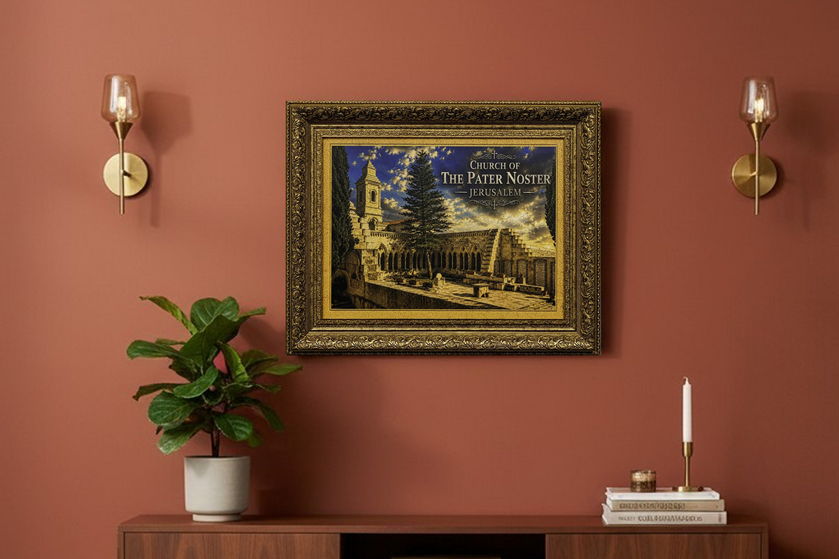 Church of the Pater Noster – Jerusalem Stone Wall Art