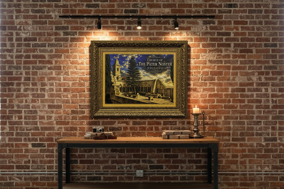 Church of the Pater Noster – Jerusalem Stone Wall Art