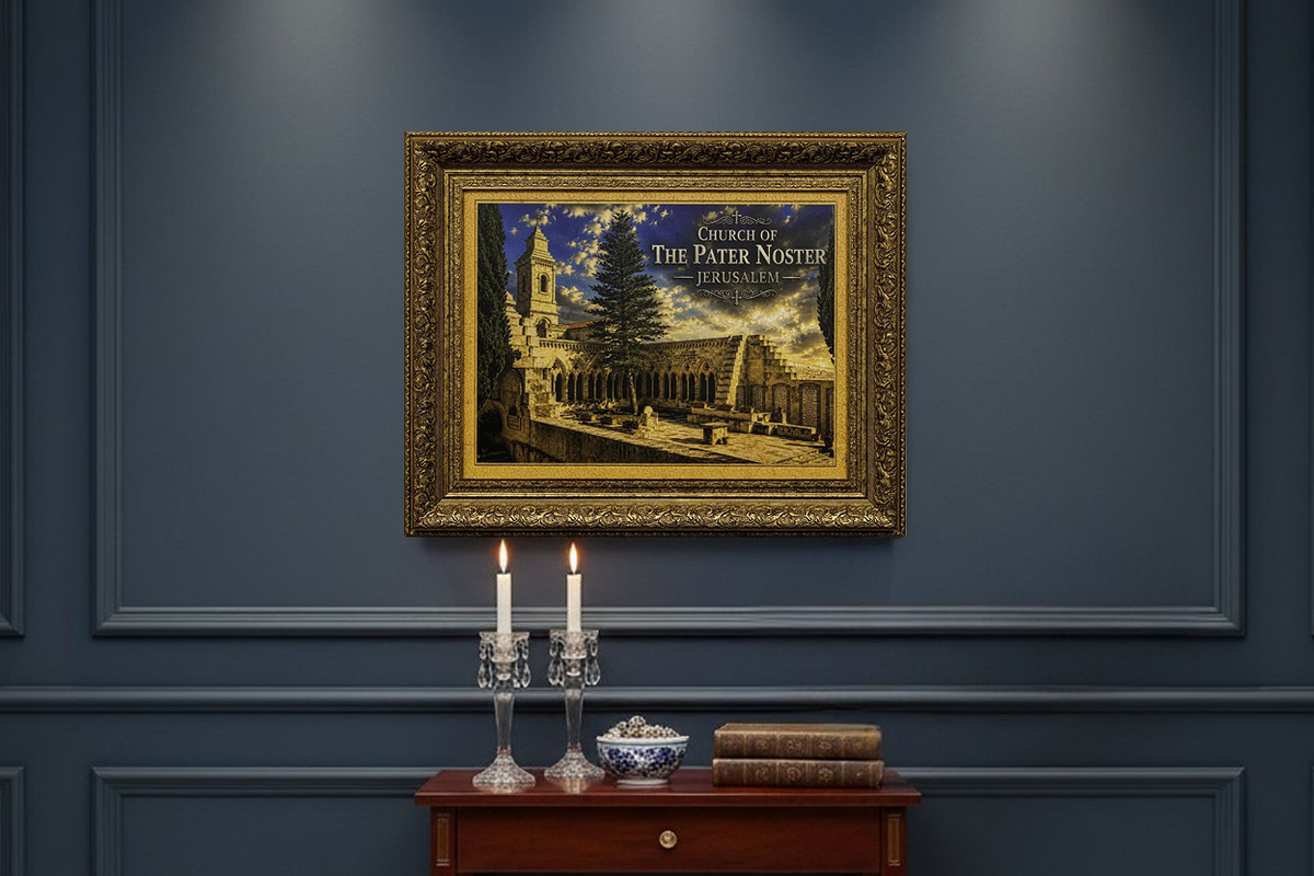 Church of the Pater Noster – Jerusalem Stone Wall Art