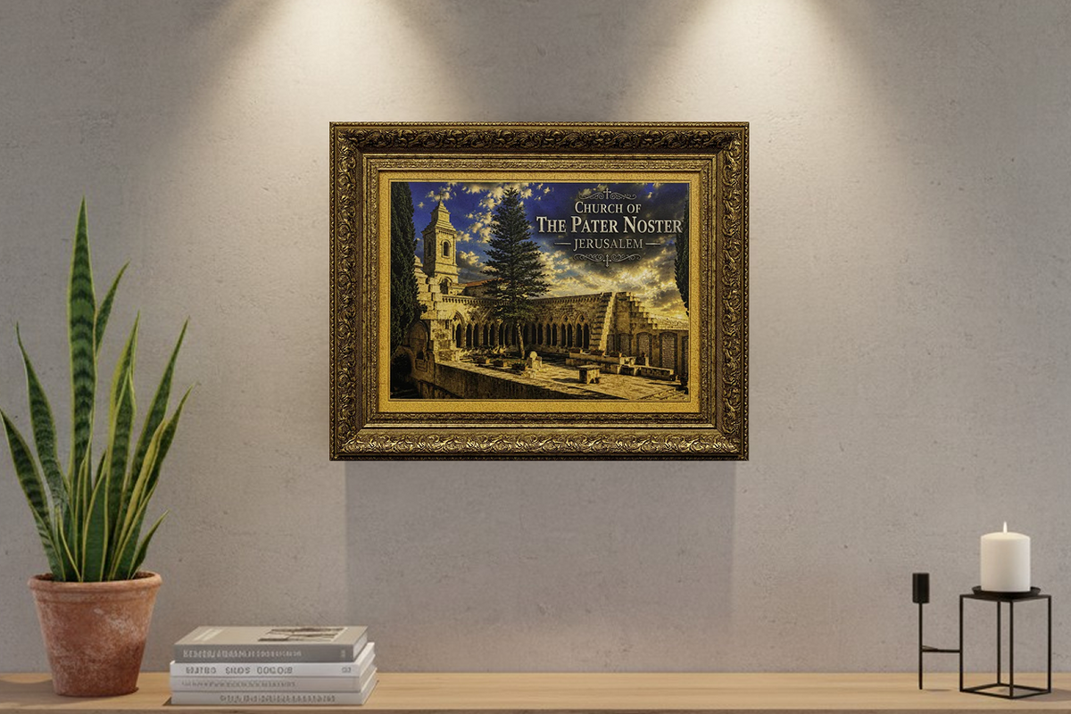 Church of the Pater Noster – Jerusalem Stone Wall Art