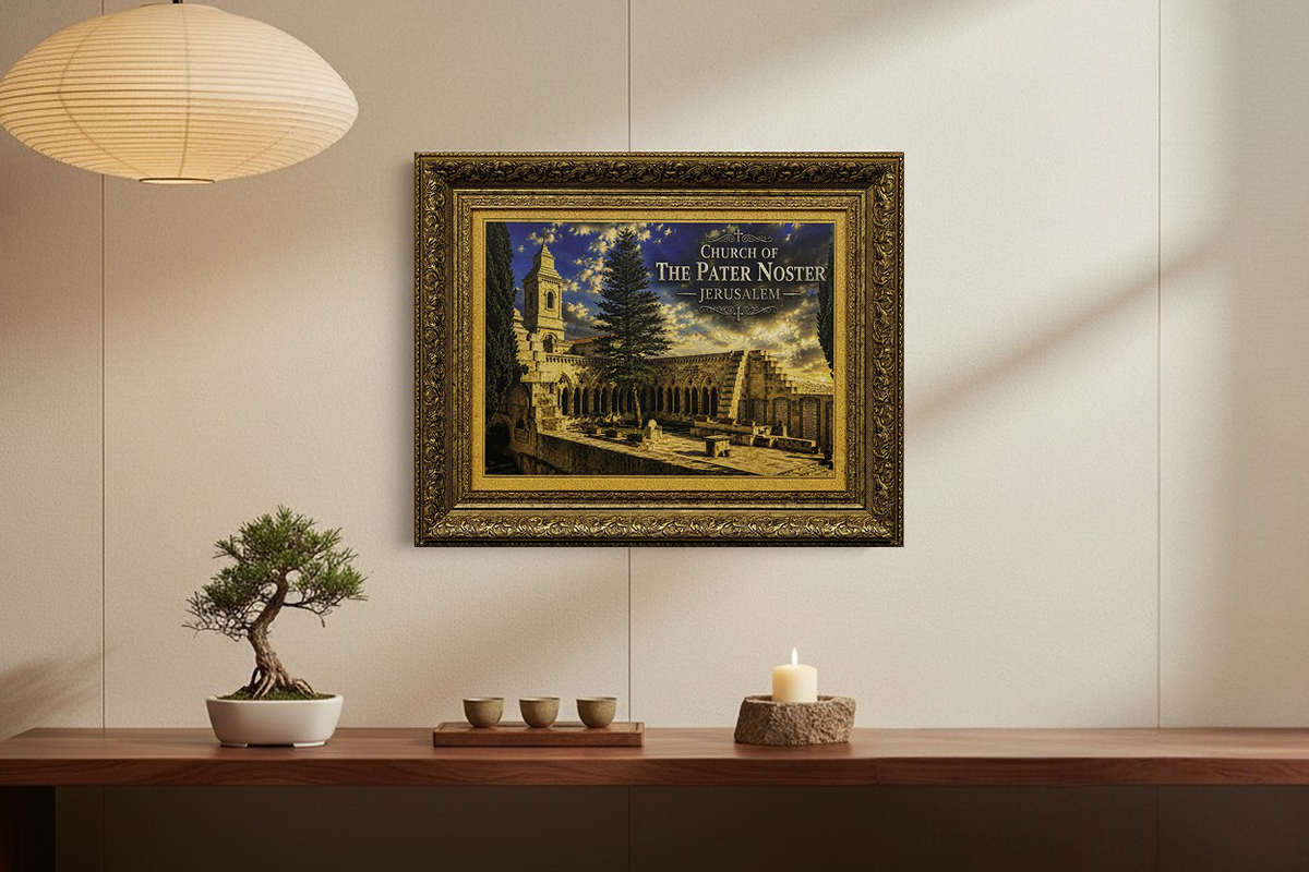 Church of the Pater Noster – Jerusalem Stone Wall Art