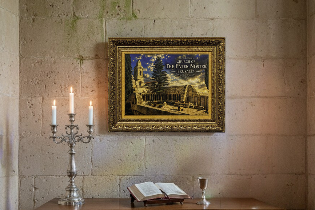 Church of the Pater Noster – Jerusalem Stone Wall Art