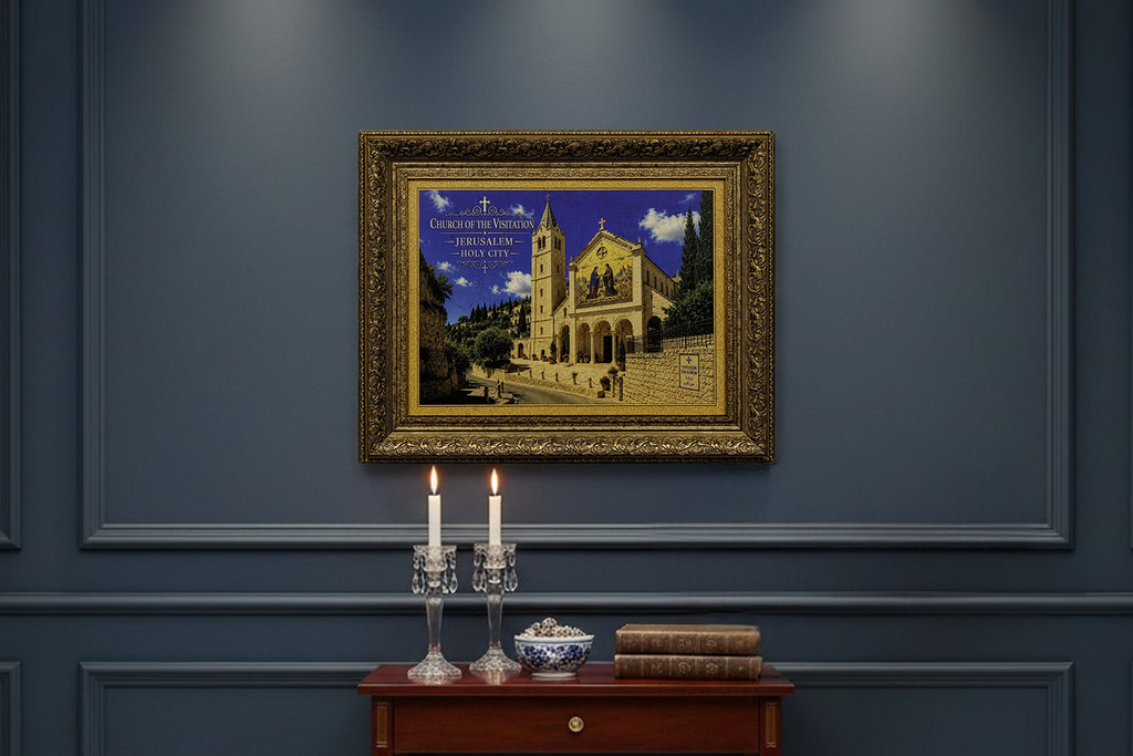 Church of the Visitation – Jerusalem Stone Wall Art