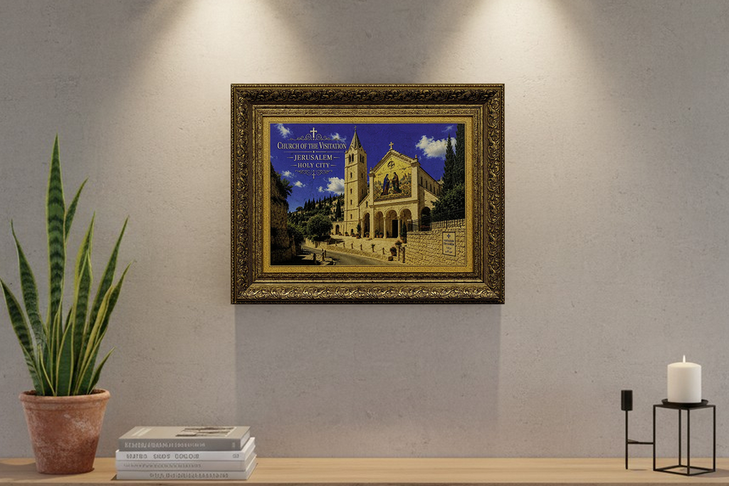 Church of the Visitation – Jerusalem Stone Wall Art