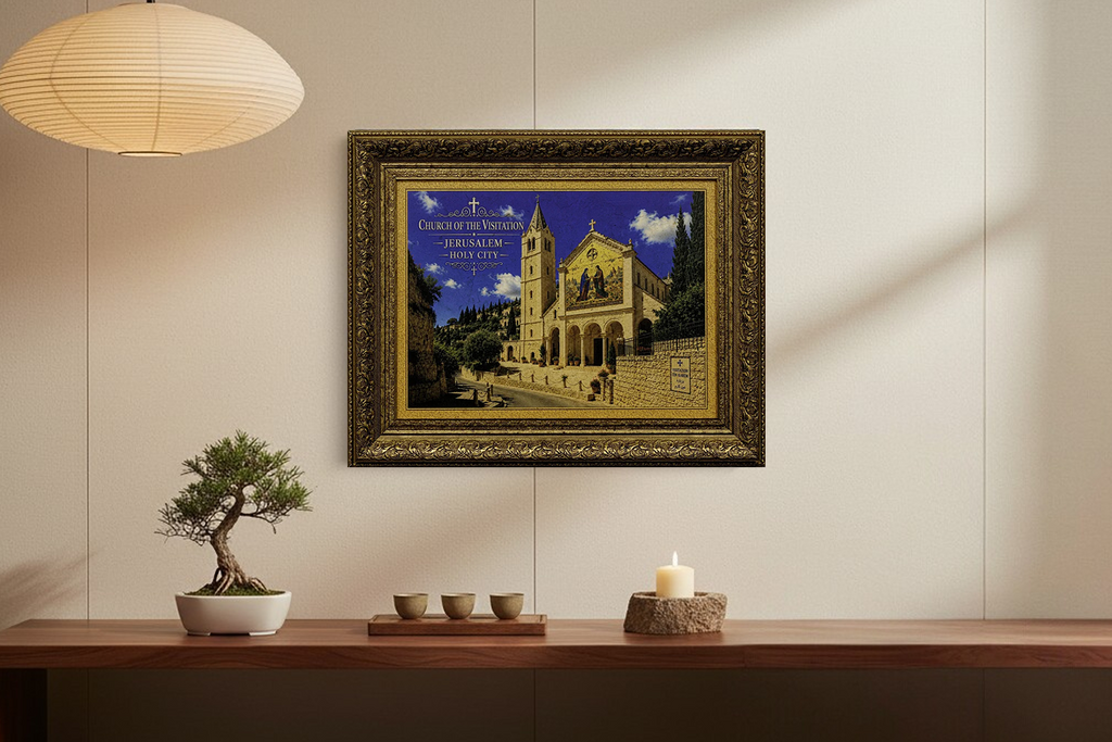 Church of the Visitation – Jerusalem Stone Wall Art