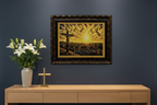 Crucifixion over the Holy City