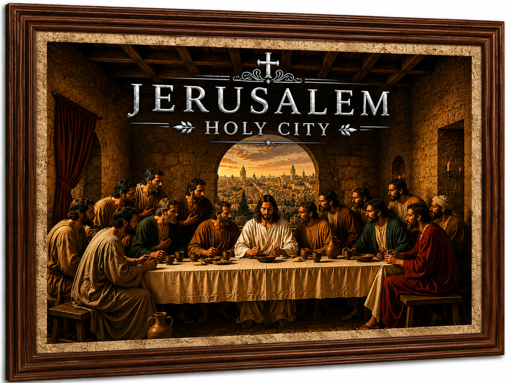 The Last Supper – Jerusalem Holy City