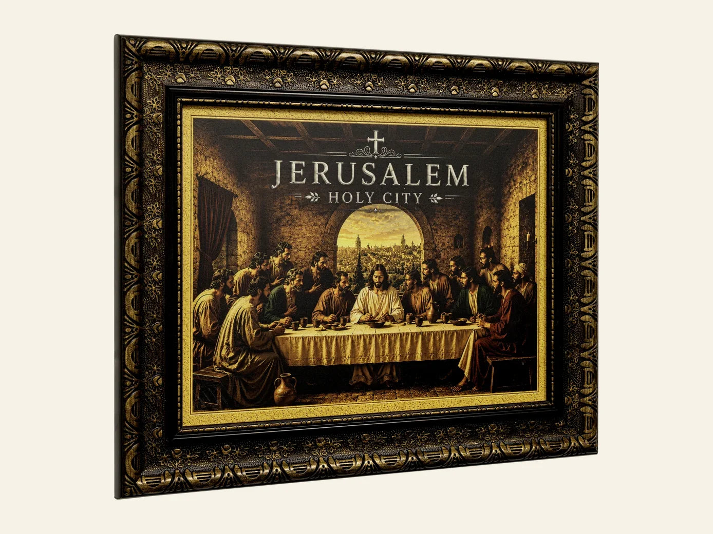 The Last Supper – Jerusalem Holy City - side view