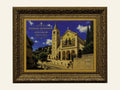 Church of the Visitation – Jerusalem Stone Wall Art - framed Jerusalem stone wall art