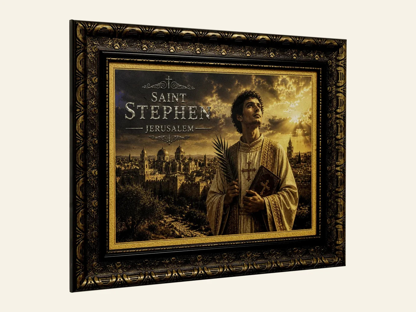 Saint Stephen – The First Christian Martyr of Jerusalem - side view