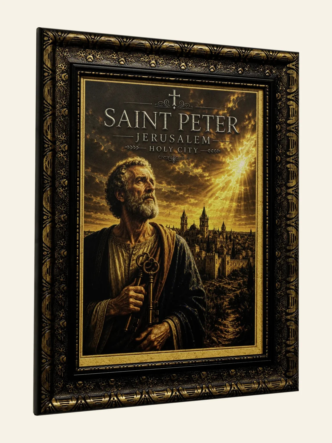 Saint Peter – Jerusalem Holy City - side view