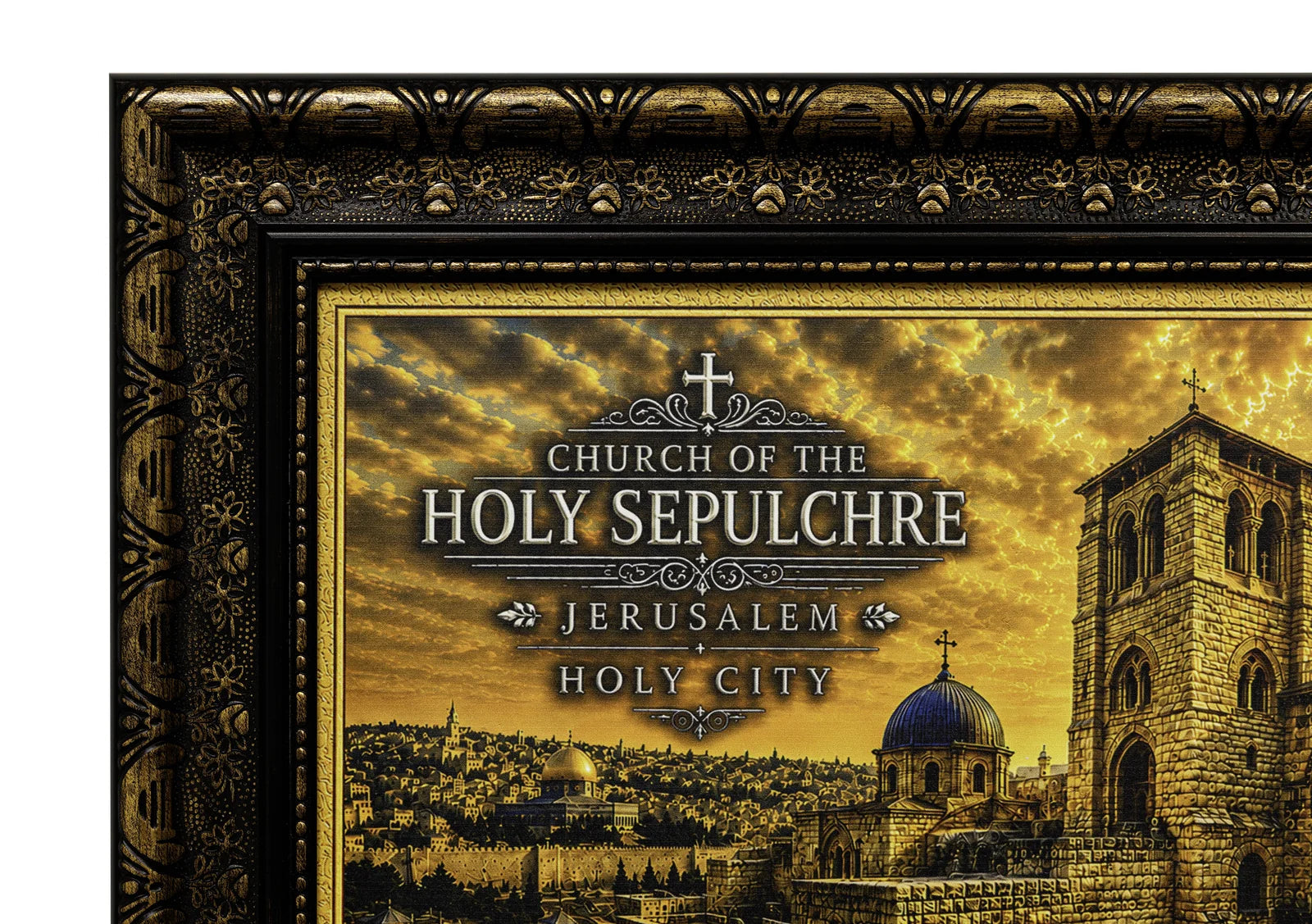 Church of the Holy Sepulchre – Jerusalem Holy City - frame detail